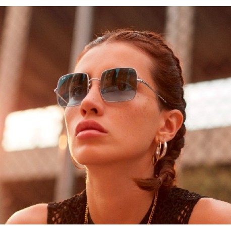 Ray Ban Square Sfumato Grigio - Waltlens