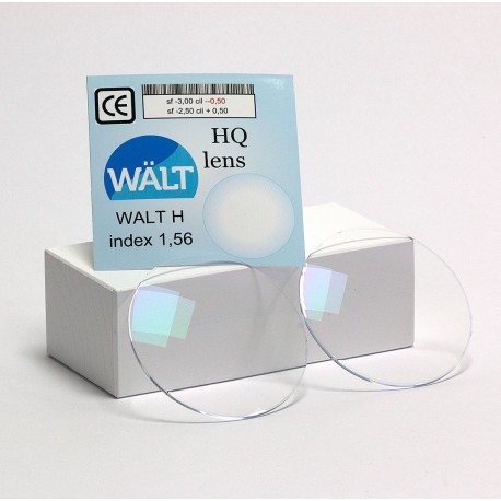Lenti monofocali bianche con trattamento antiriflesso, indurente e UV  Protection - Waltlens