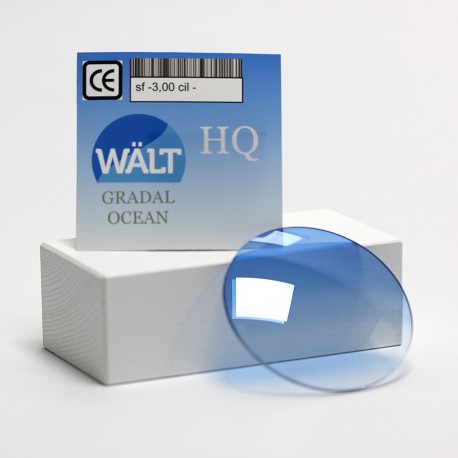 Lenti progressive sfumate azzurre - Waltlens
